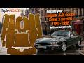 Video: Complete interior carpet kit for Jaguar XJS coupe series 3 facelift 1991-1996 (only LHD)