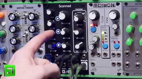Qu-Bit Scanned VCO Eurorack oscillator demo