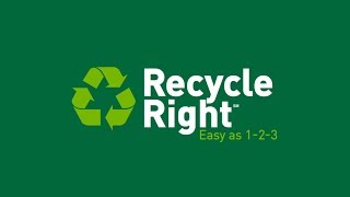Recycle Right: Easy as 1-2-3