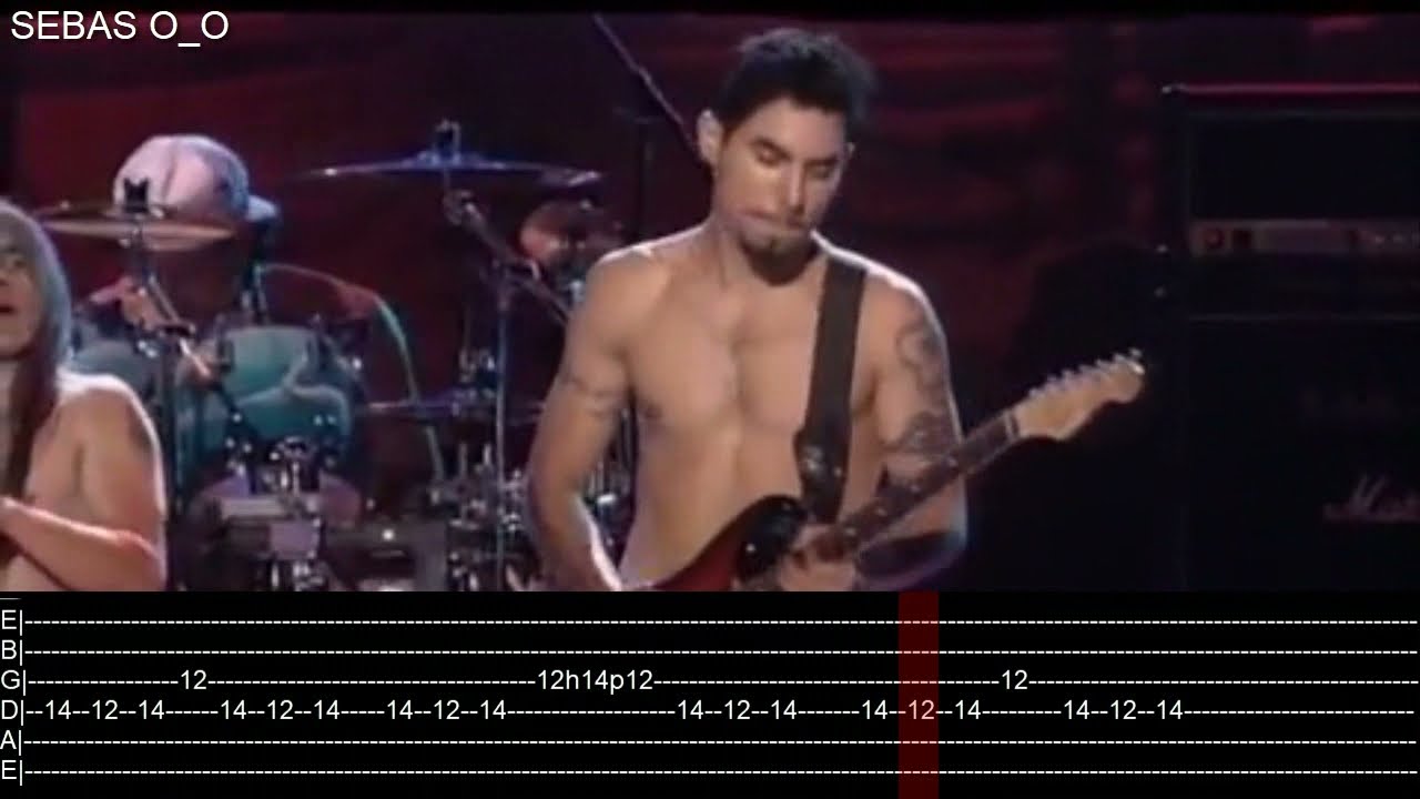 RHCP - BSSM Solos, Live Woodstock 94 - Dave Navarro - TABS