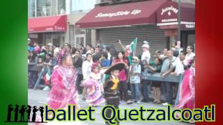 desfile mexicano en ny 2012 ballet Quetzalcoatl