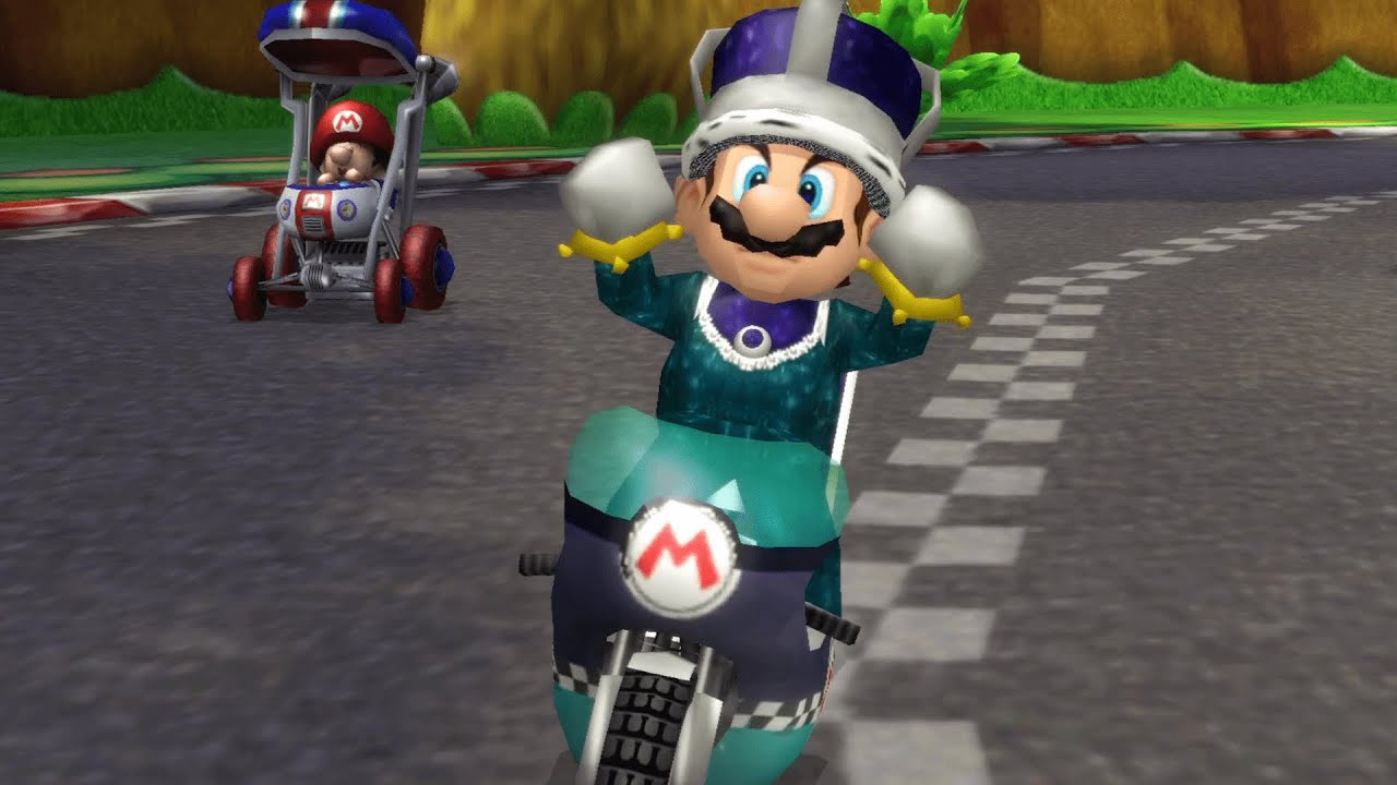Cosmic King Mario in Mario Kart Wii
