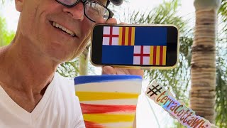 Barceloneta, Puerto Rico painted by Renowned terracotta pot artist Joe Nigro @TerracottaWhirl #ai