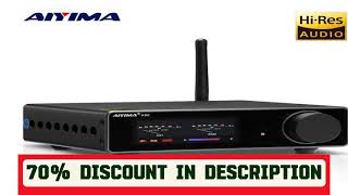 A must-have product! AIYIMA A80 TPA3255 Bluetooth DAC Stereo PFFB Power Amplifier 300Wx2 Class D 2