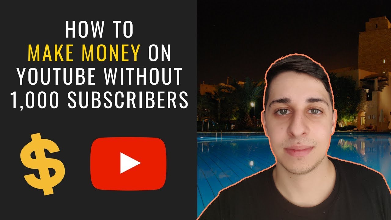 how to make money on youtube without subscribers