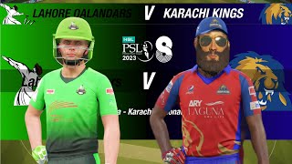 Ashraf Bhai's Karachi kings vs Abid's Lahore Qalandars | PSL 8 | Cricket 19 PC Gameplay