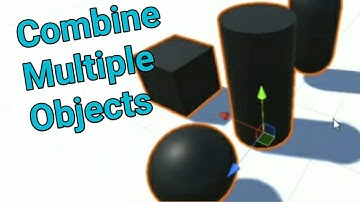 How to combine meshes in Unity (Using a free asset) | Short Unity asset showcase tutorial