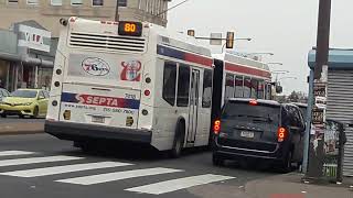 Septa Bus 2015 Nova LFSA Artic HEV #7418