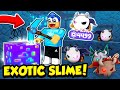 I Hatched AN EXOTIC SLIME In This PET MINING SIMULATOR!