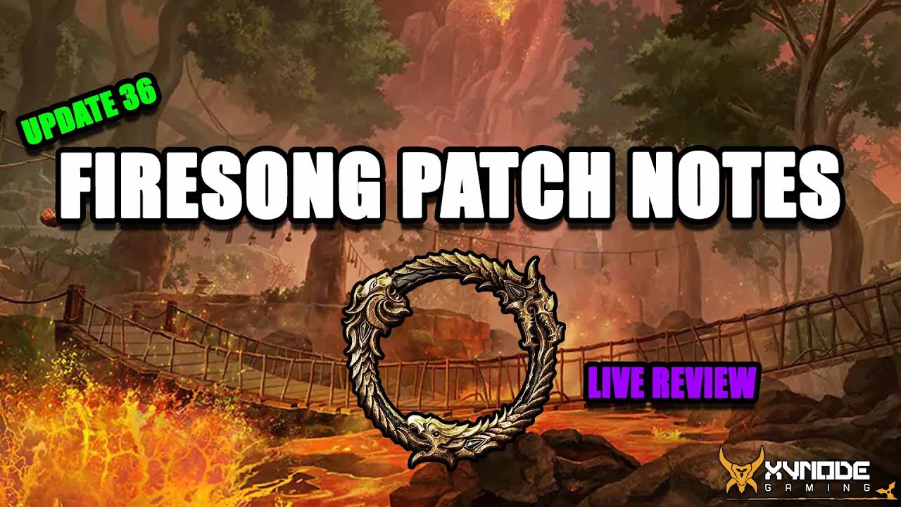 ESO Firesong Update 36 PTS Notes v8.2.0 - Deltia's Gaming