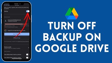 How To Turn Off Backup On Google Drive 2024 (Full Tutorial)