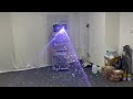 Laser snow effect