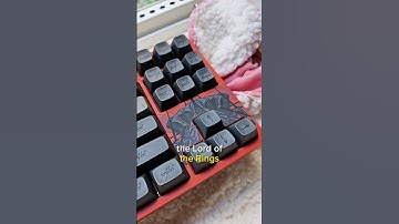 THEY MADE A LOTR Keyboard... It has a problem.