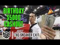 BIRTHDAY CASH OUT $5000 !!! BUYING LIMITED AND RARE SNEAKER AT SNEAKER EVENT @THESNEAKEREXIT