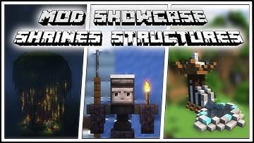 Shrines Structures Mod Showcase (Forge)!!