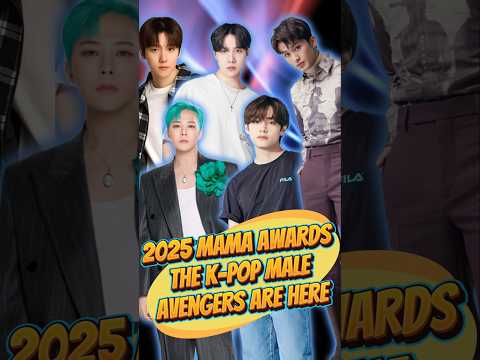 2025 MAMA Awards The K Pop Male Avengers Are Here Baekhyun Vs G Dragon Vs BTS Vs NCT