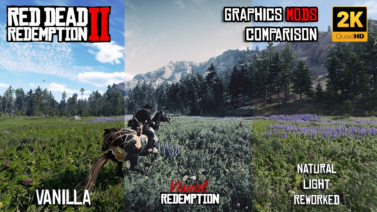 Vanilla vs Visual Redemption vs Natural Light Reworked (NLR ...