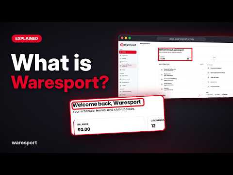 How we cut admin time from 40 hours to 4 hours a week — Waresport YouTube video thumbnail