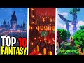 TOP 10 BUILD FANTASY di MINECRAFT