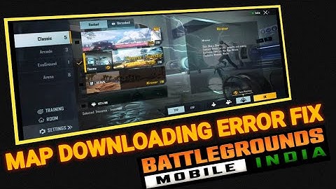 BGMI Map Downloading Error Fix | Bgmi map downloading Fix without any Trick