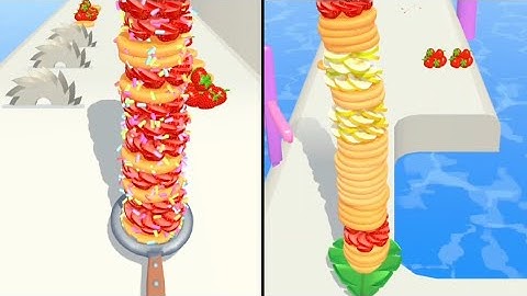 Pancake Run All Levels Mobile Gameplay Walkthrough ios,Android  Game Alltrailer Mix Level Wi3n2j