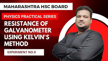 Resistance of Galvanometer by Kelvin