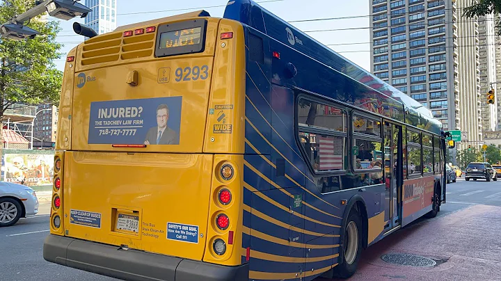 4K 2025: MTA Bus: A Full Ride On 2023-24 New Flyer XD40 Xcelsior #9293 On The Q101 to East Midtown