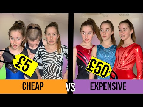 CHEAP VS EXPENSIVE GYMNASTICS LEOTARDS | how much is too much???