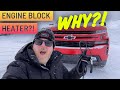 WHY should you use your ENGINE BLOCK HEATER?! #gmc #chevrolet  #engineblockheater - YouTube