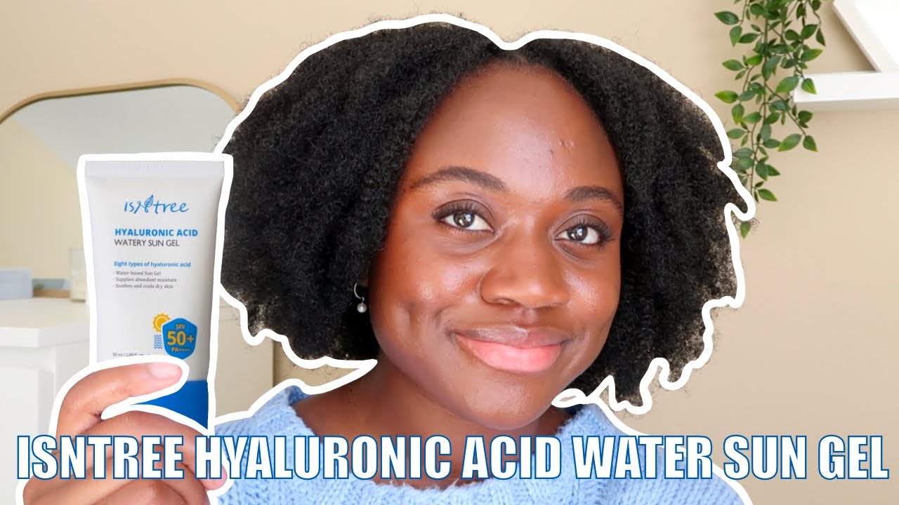 video ISNTREE Hyaluronic Acid Watery Sun Gel SPF 50+