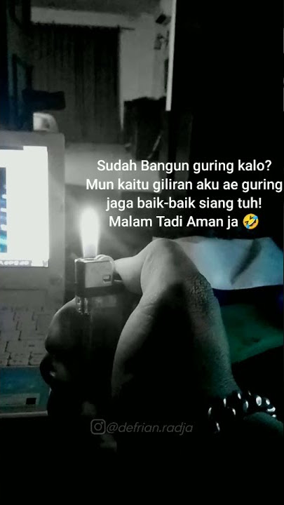 TERBARU !!! Story WA 30 Detik Bahasa Banjar 'begantian guring'