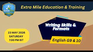 English Writing Skills & Formats G9 & 10