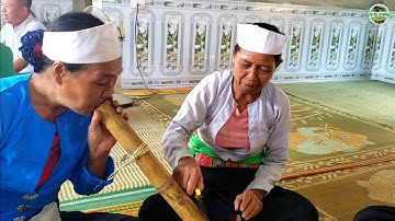 Đám cưới người Mường ở Lạc sơn Mường vang Hòa Bình  Nhìn miếng thịt trâu mà nhỏ nước miếng