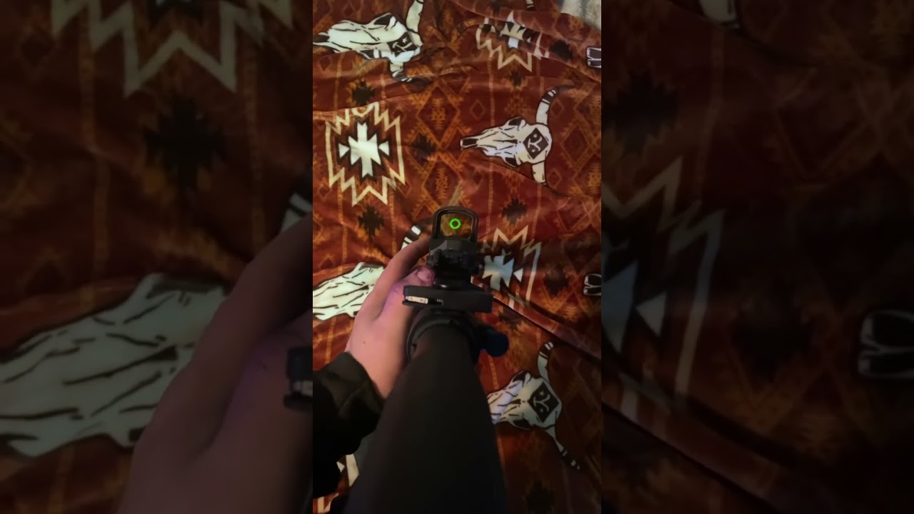 Holosun 510C-GR reflex sight. 