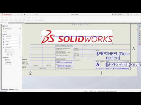 SOLIDWORKS ਤਕਨੀਕੀ ਸੁਝਾਅ - ਸ਼ੀਟ ਫਾਰਮੈਟ ਬਨਾਮ ਡਰਾਇੰਗ ਸ਼ੀਟ