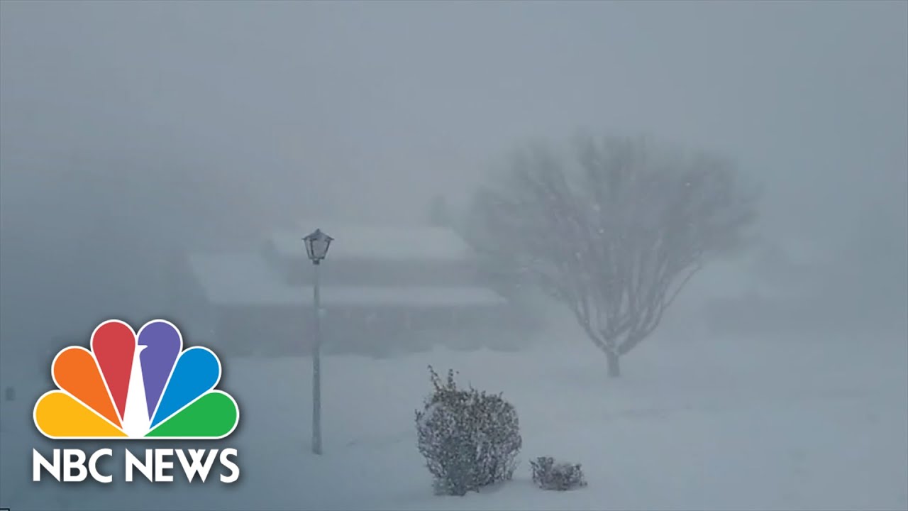 Watch: Video Shows Blizzard-Like Conditions In Buffalo, Latest York