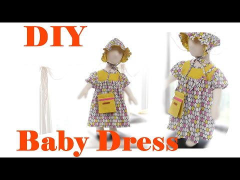 러블리한 아기원피스 만들기 | 퍼프소매 드레스 | baby dress | 미싱으로 옷 만드는방법 꿀팁| baby clothing #crafts