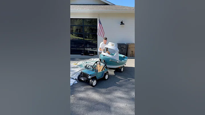 Watch until the end to see if it floats or sinks!!! #diy #tuggy #tugboat