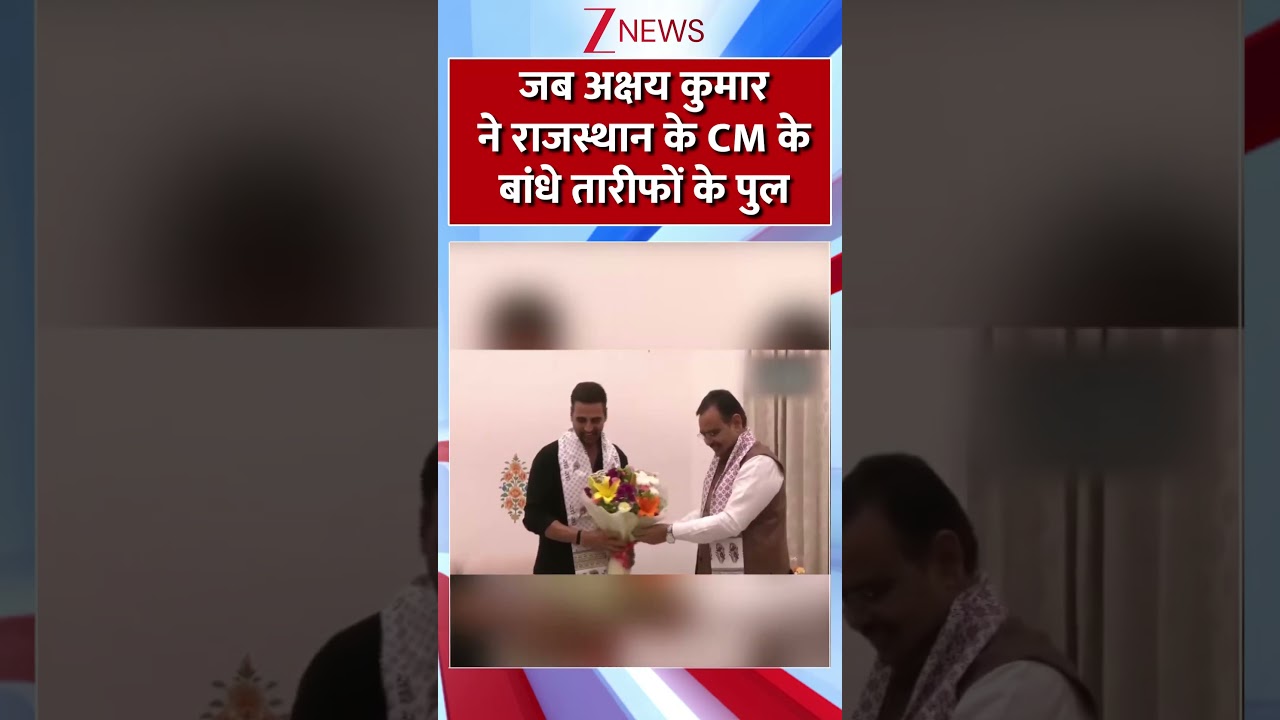 जब Akshay Kumar ने Rajasthan के CM Bhajan Lal Sharma के बांधे तारीफों के पुल