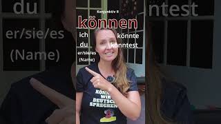 Deutsch lernen | KONJUGIERE 'KÖNNEN' (Konjunktiv II)