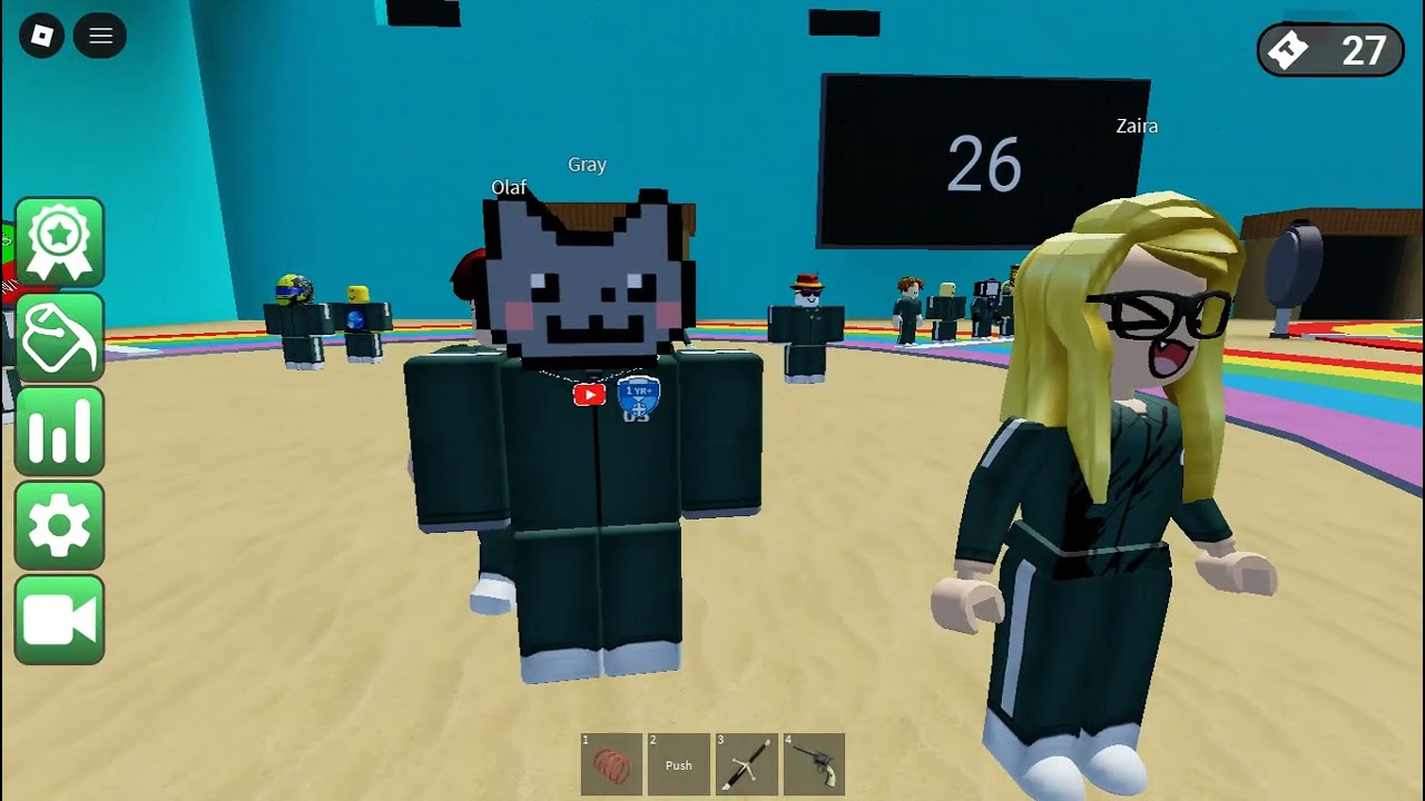 200 friends VS Squid Games.