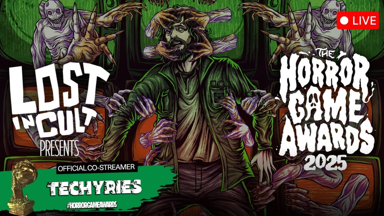 OFFICIAL CO-STREAMER: The Horror Games Awards  | Techyries Live
