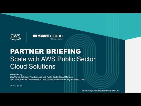 Scale with AWS Public Sector Cloud Solutions
