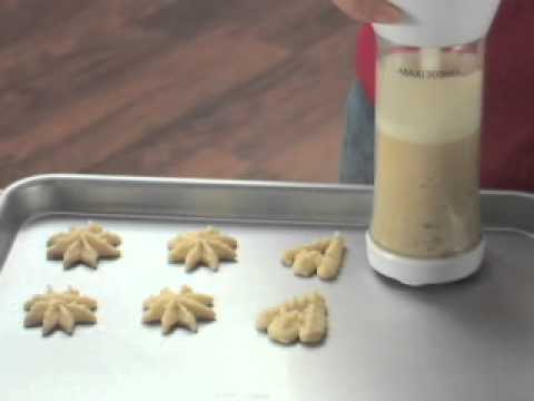 KitchenAid Gourmet Cookie Press with 12 Cookie Discs with Gabrielle Kerr 