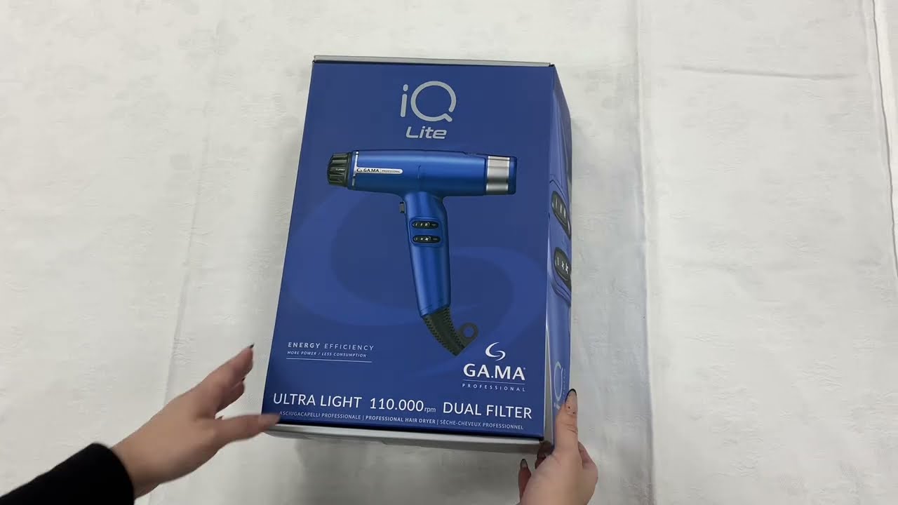 overview • Secador iQ Lite Azul GAMA Italy Professional