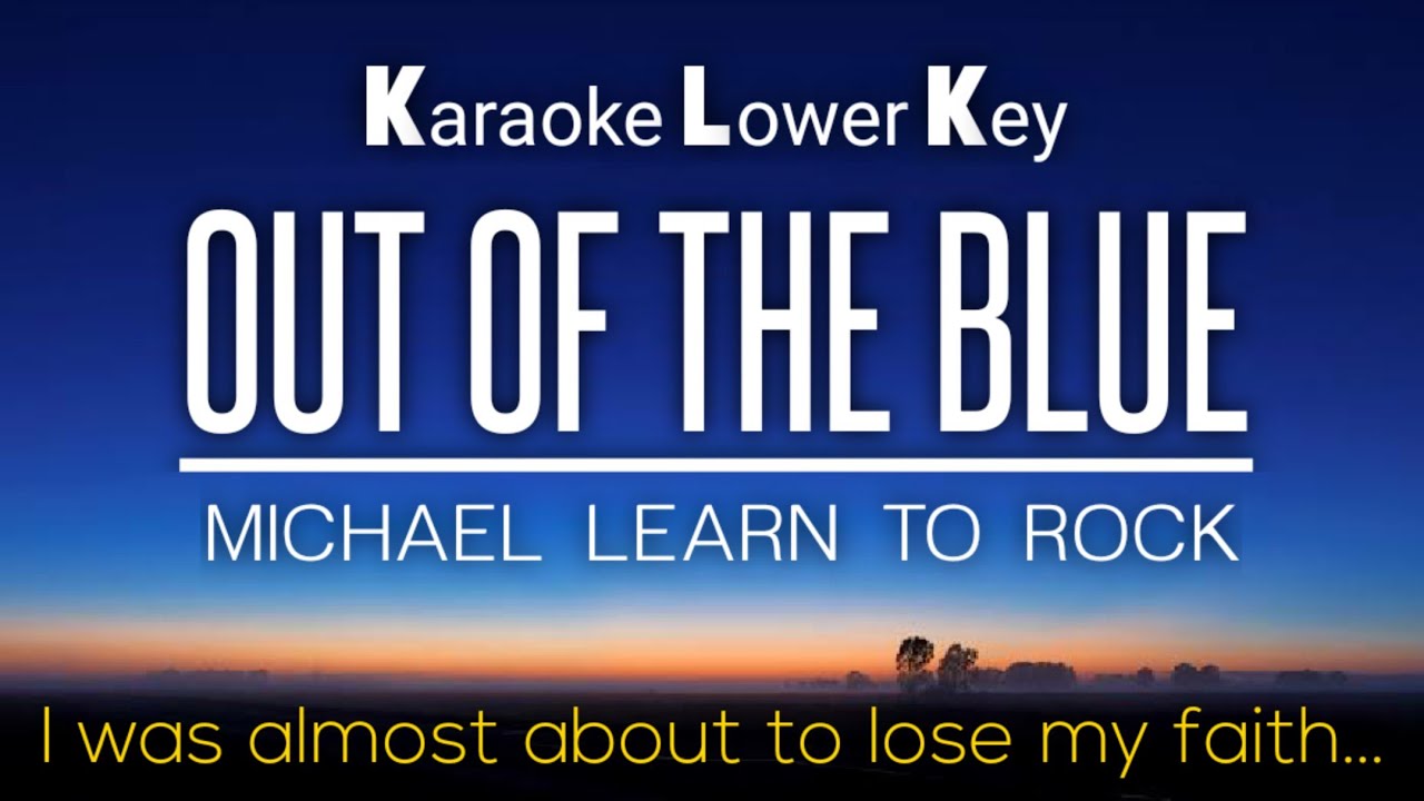 Blue Hair - Karaoke Lower Key with Lyrics - wide 2