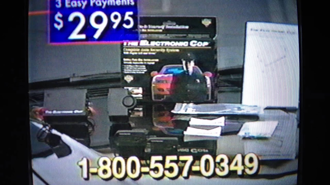 The Electronic Cop Commercial - YouTube
