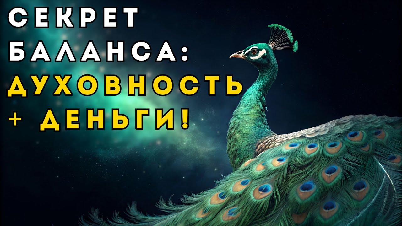 Как найти БАЛАНС между ДУХОВНЫМ и МАТЕРИАЛЬНЫМ (Простая инструкция)