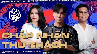 LEVI, PEWPEW, MANHDAYNE CHẤP NHẬN THỬ THÁCH | VÒNG CHUNG KẾT VÔ ĐỊCH QUỐC GIA ĐTCL MÙA 17