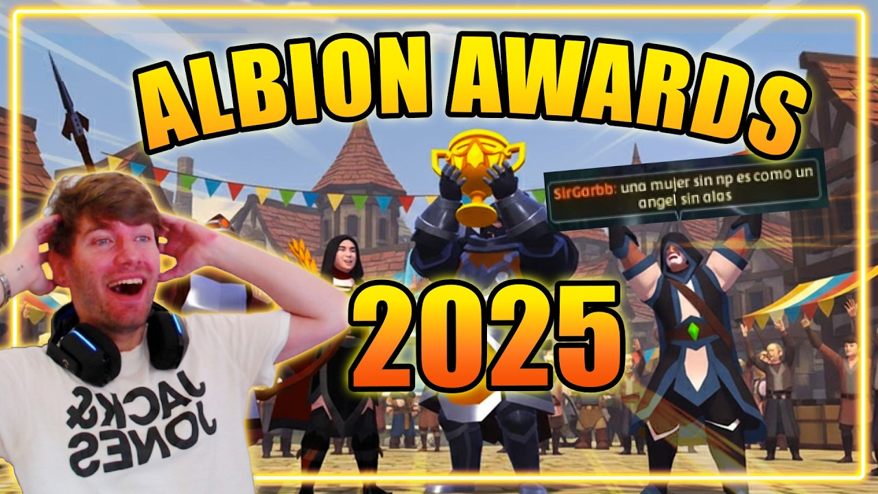 ¡NO ME LO CREO! 😱 Aparecí en los ALBION AWARDS 2025 🏆 | VOTA POR MI ♥️| ALBION ONLINE